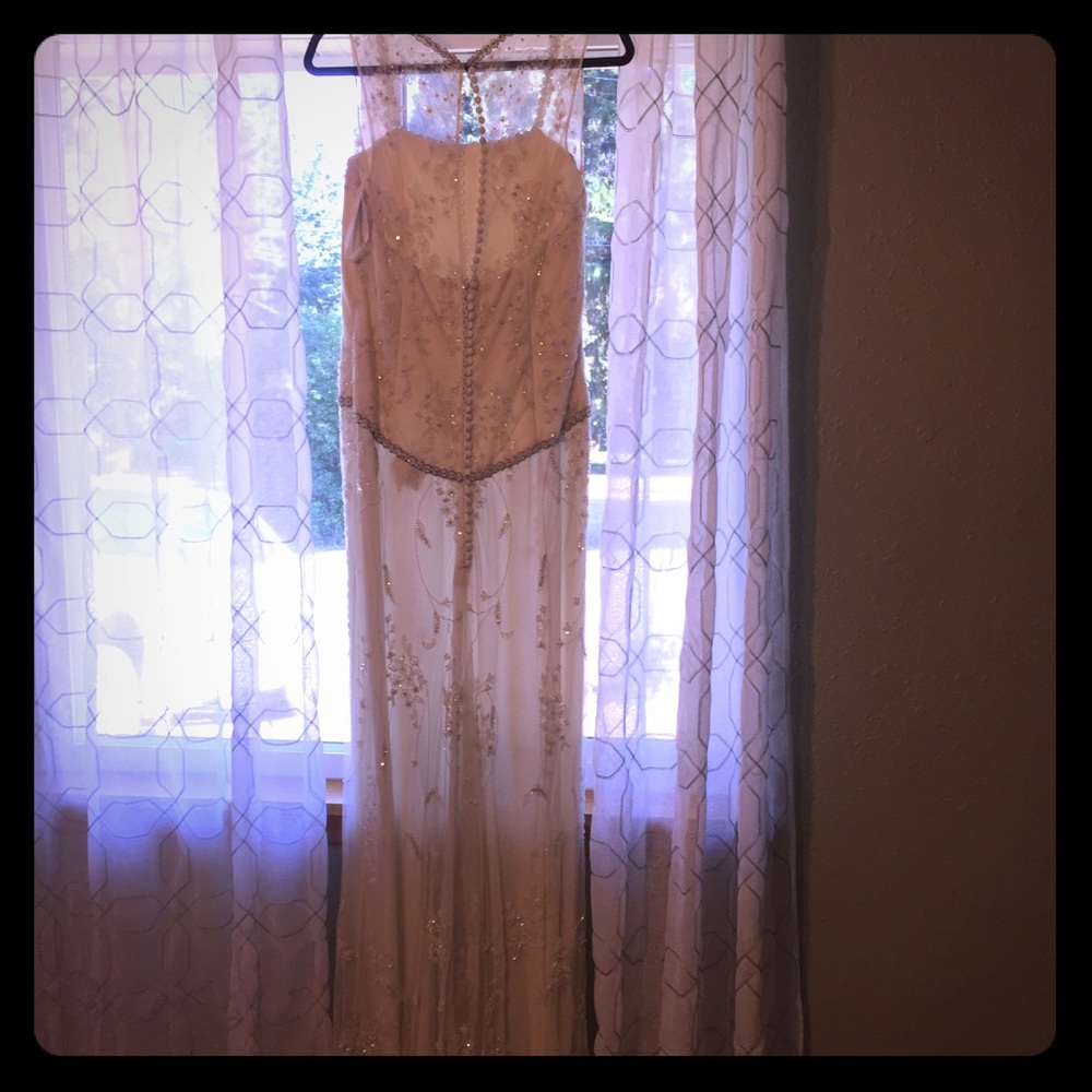 Vintage Designer Lazaro Wedding Dress