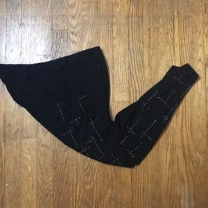 Cross Studded Leggings