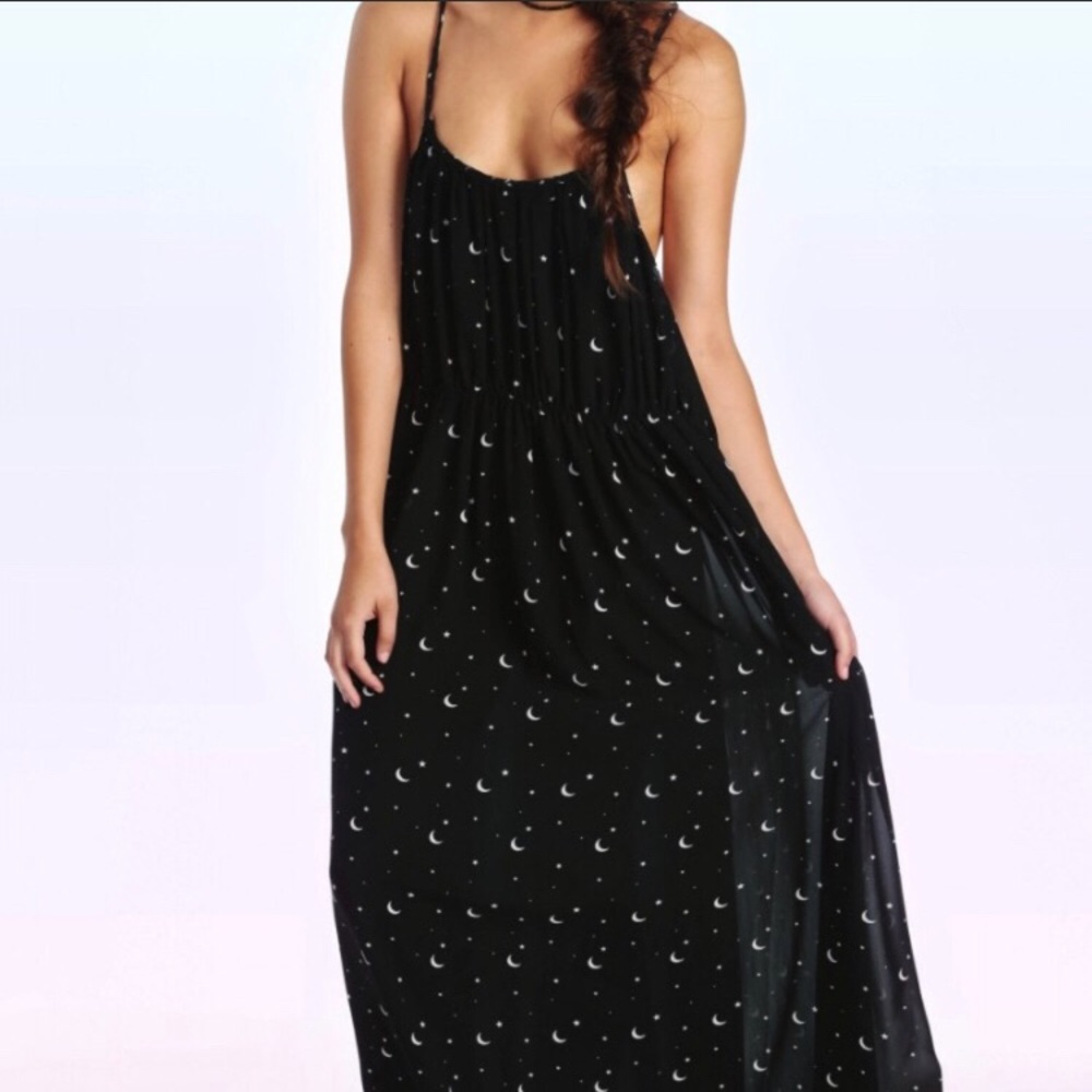 Wildfox Moon and Star Flower Dress