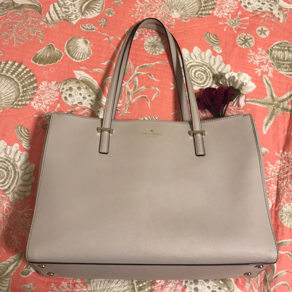 Kate Spade Jensen Tote (Crisp Linen)
