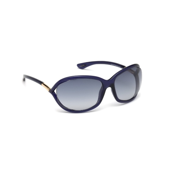 TOM FORD FT0008 Sunglasses Color 0B5 Blue main image 4