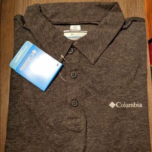 Columbia Omni-freeze polo. Grey
