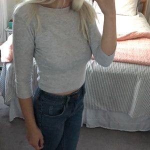 Casual half sleeve top