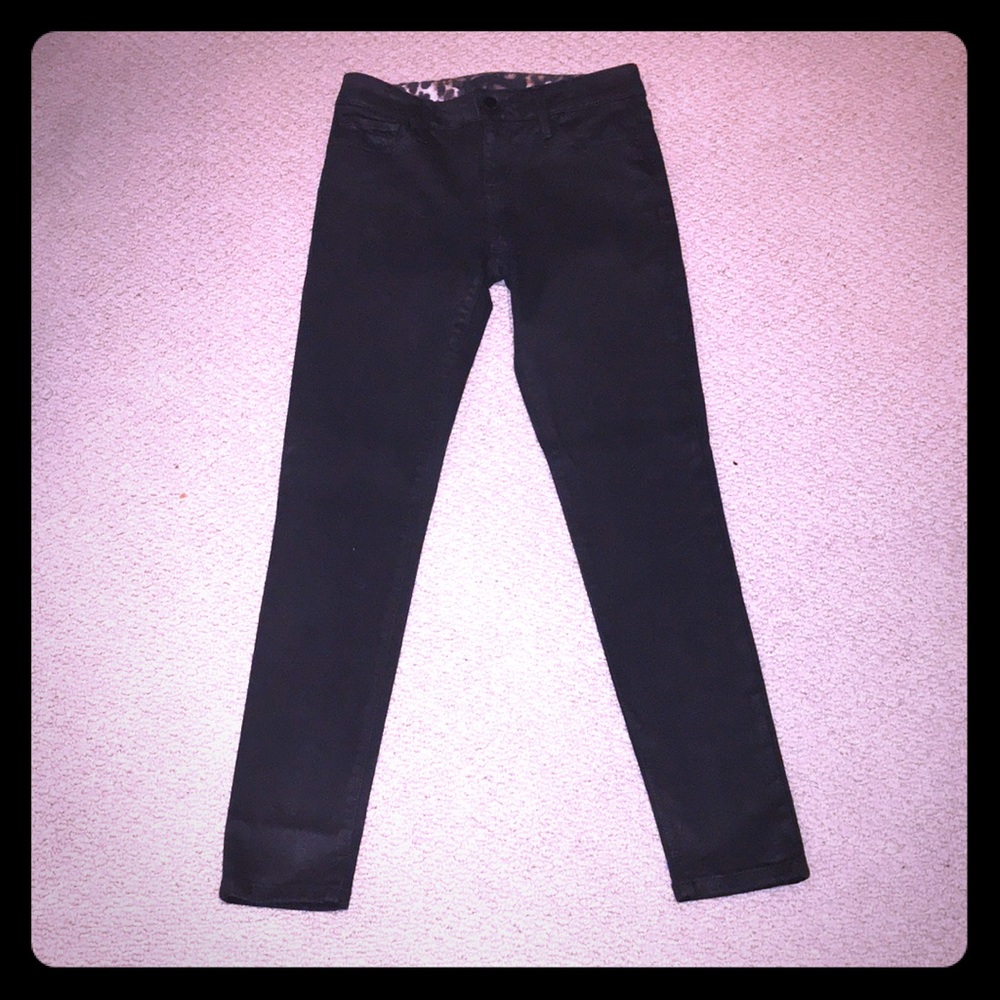 Joes Vixen Ankle Skinny Sassy Black Jeans! Sz 25!