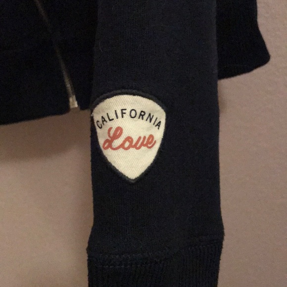 Navy blue Hollister jacket - Picture 3 of 3