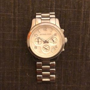 Michael Kors silver watch