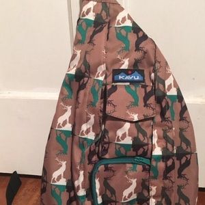 Kavu Buck Deer rope sling bag