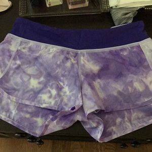 Lululemon Speed Shorts Size 6!