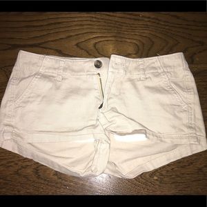 Hollister Khaki Short Shorts