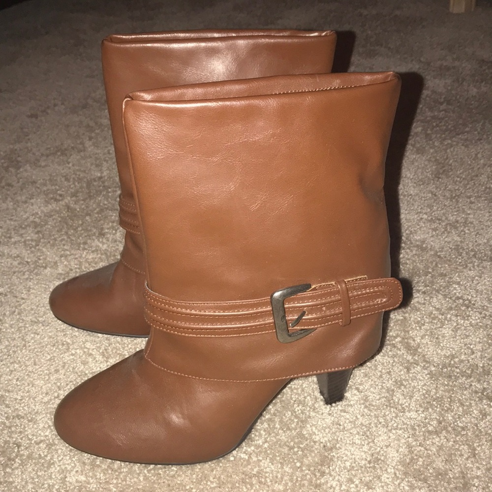 Bakers tan ankle boots