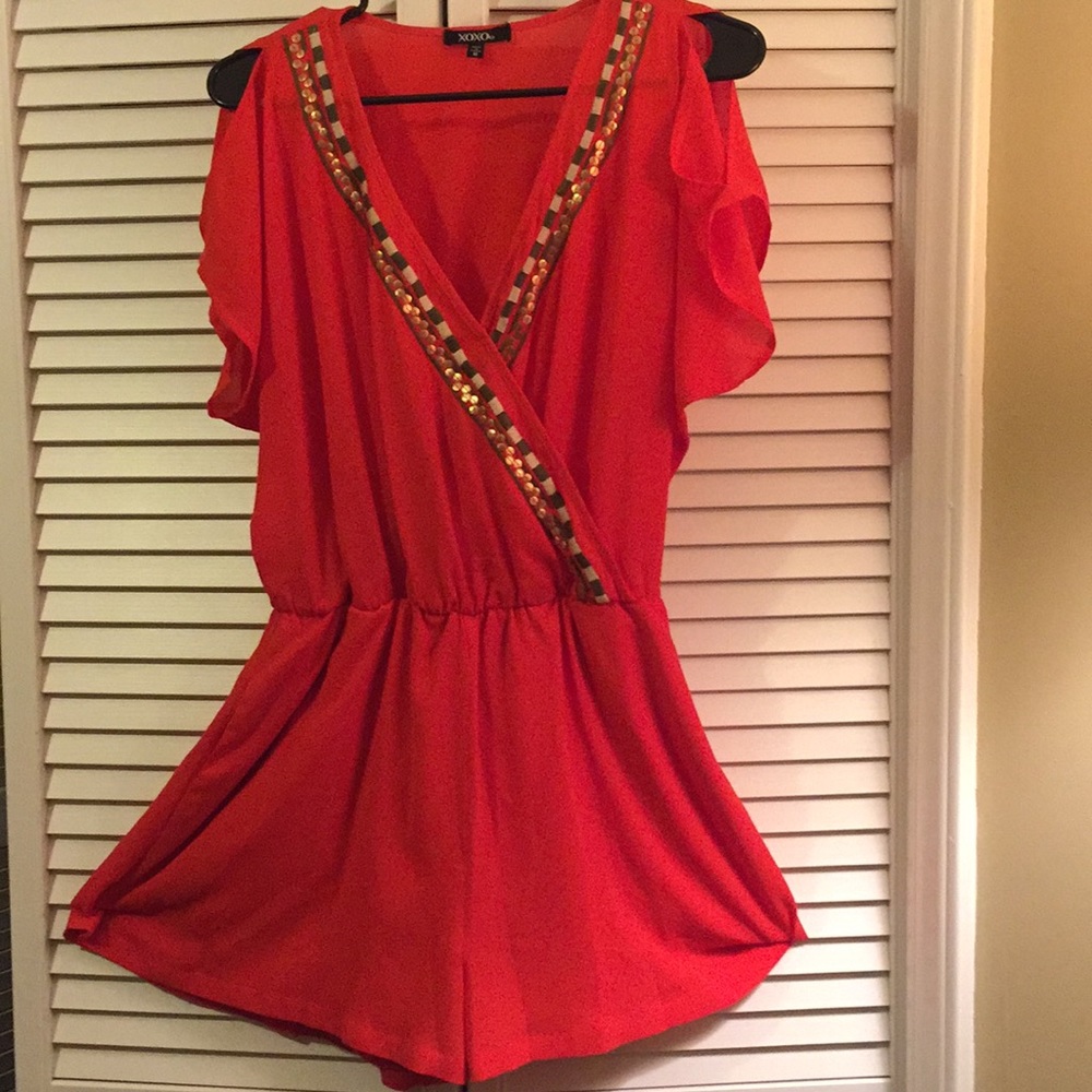 Coral romper
