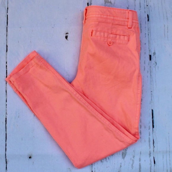 Coral Cat & Jack Girls Pants Size 7 Skinny - Picture 2 of 4