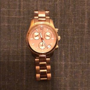 Michael Kors rose gold watch