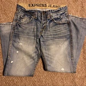 Express Men Rocco Bootcut Jeans - 30x30