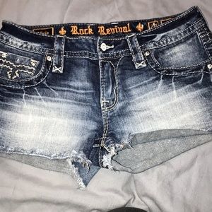 Rock Revival Jean Shorts