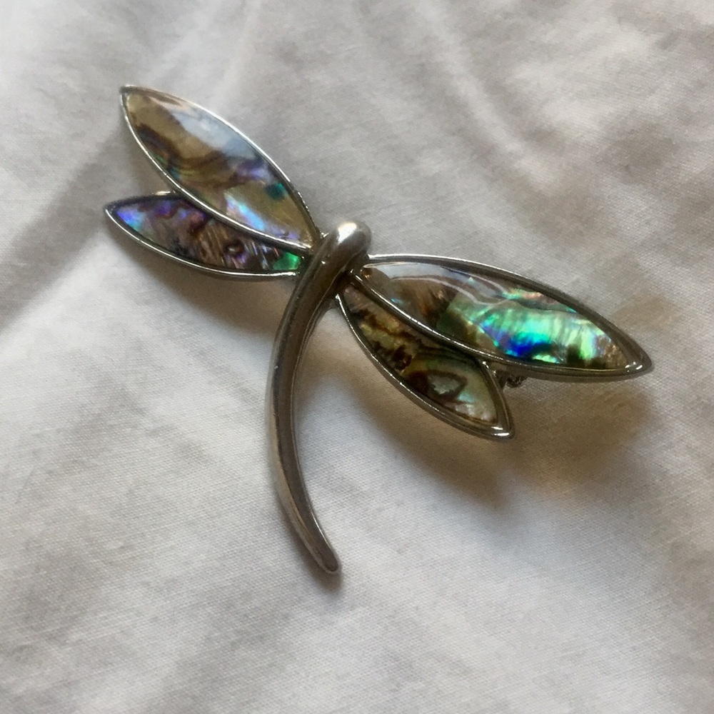 Lia Sophia silver tone pin