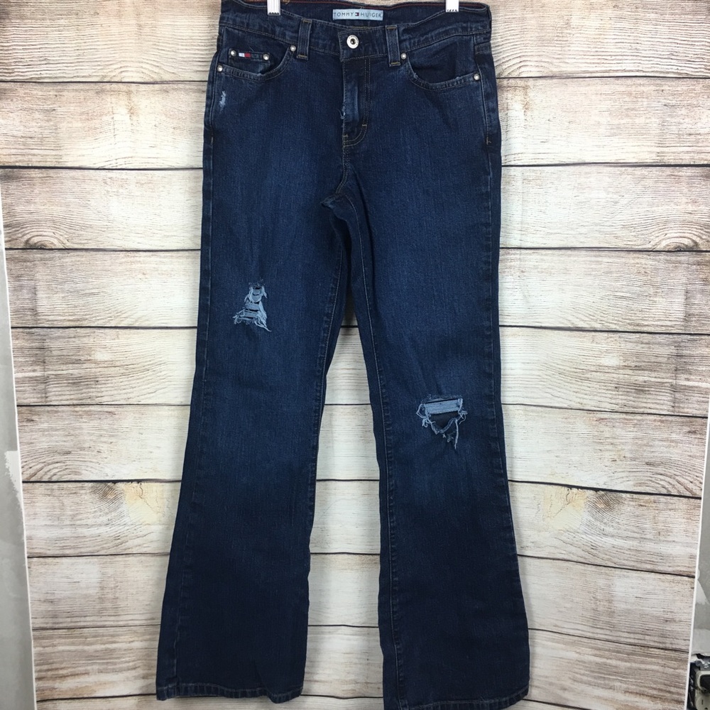 Tommy Hilfiger distress jeans Sz 2