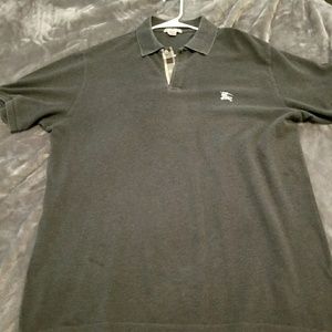 Gray Burberry shirt