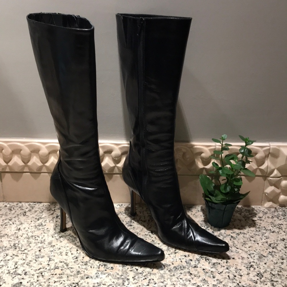 Charles David tall Leather Boot