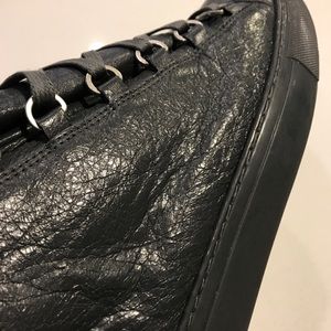Green Balenciga Arena Sneakers