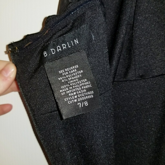 B. Darlin Elegant Mermaid Gown - Picture 8 of 8