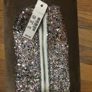 NWT Crewcuts glitter bag