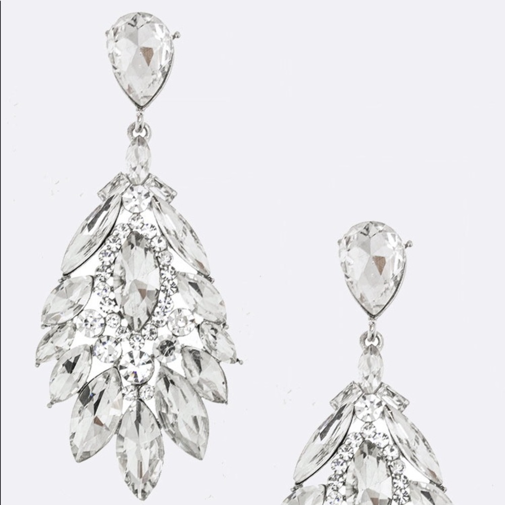 Diamond Statement Earrings