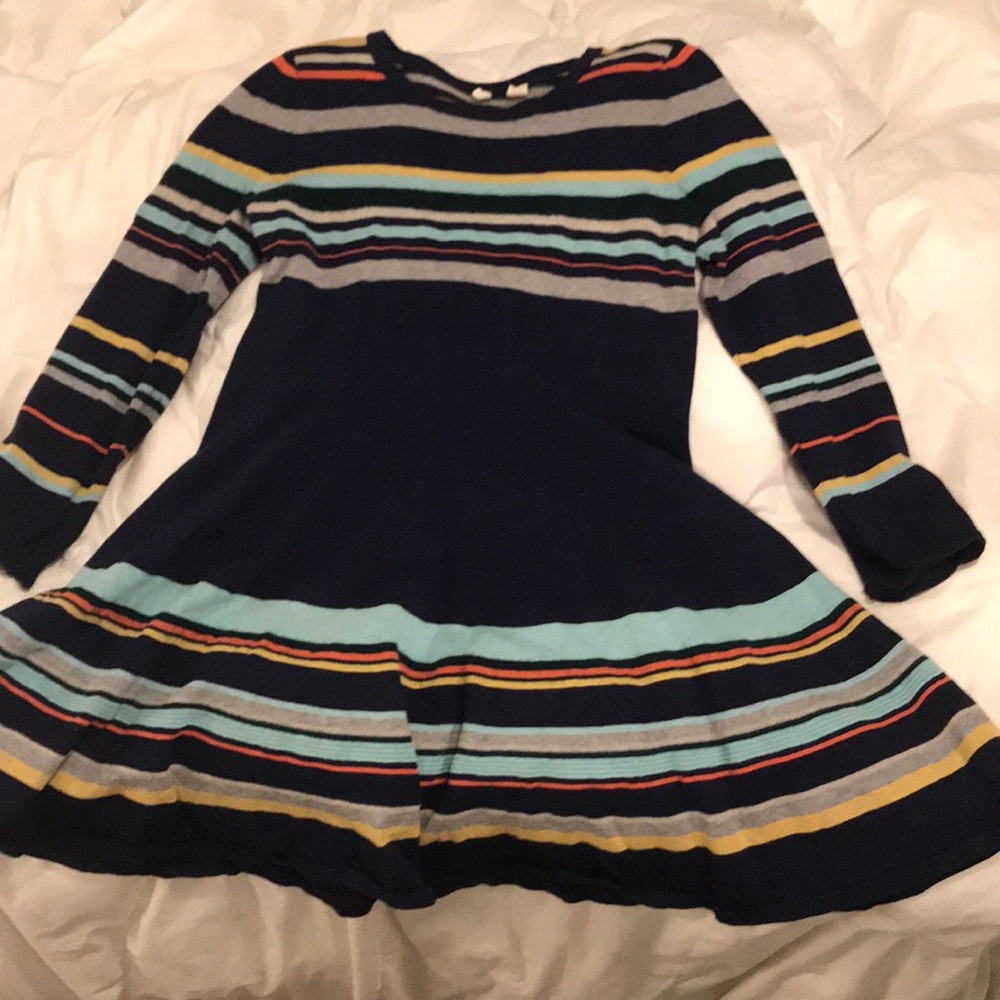 Striped A-Line Sweater Dress!