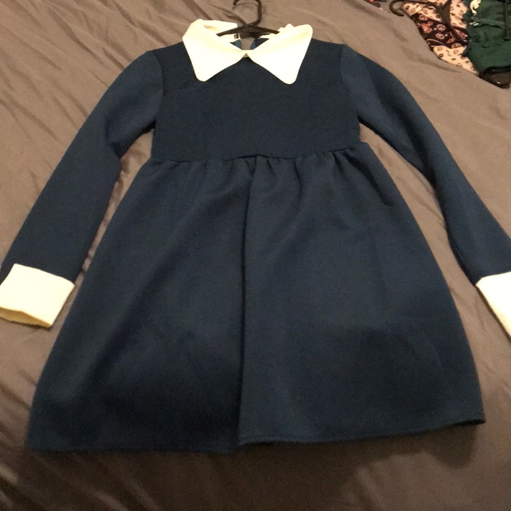 New Peter Pan Wednesday Adams inspo dress