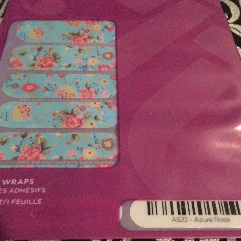 Jamberry - Azure Rose full sheet