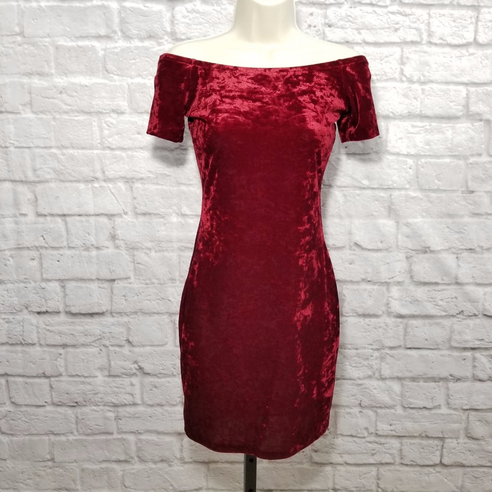 Red Velvet Dress