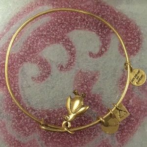 Alex and Ani Gold Penguin Bracelet