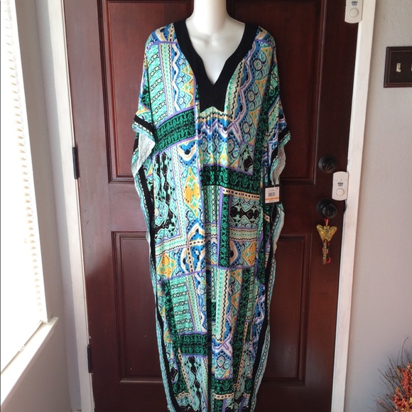 ellen tracy kaftan