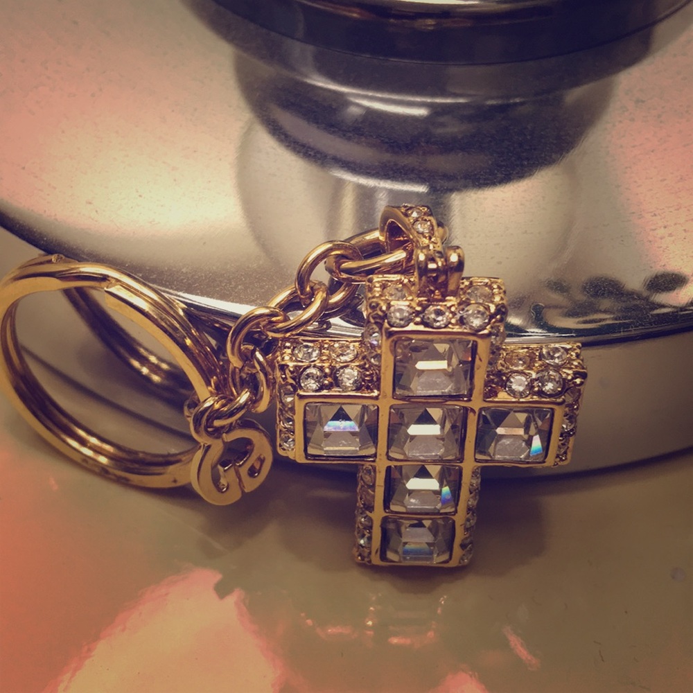 St. John Cross Key Chain