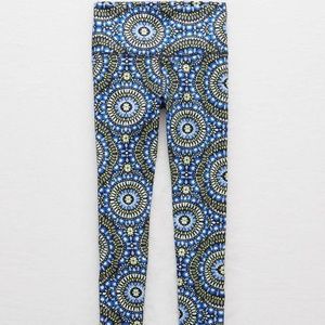 Aerie move indigo waters 7/8 legging