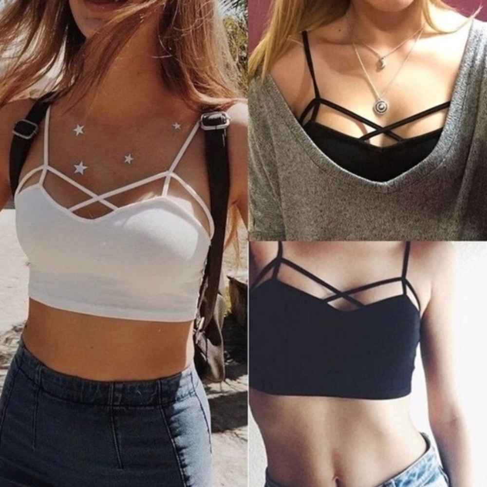 Strappy Criss Cross Bralette