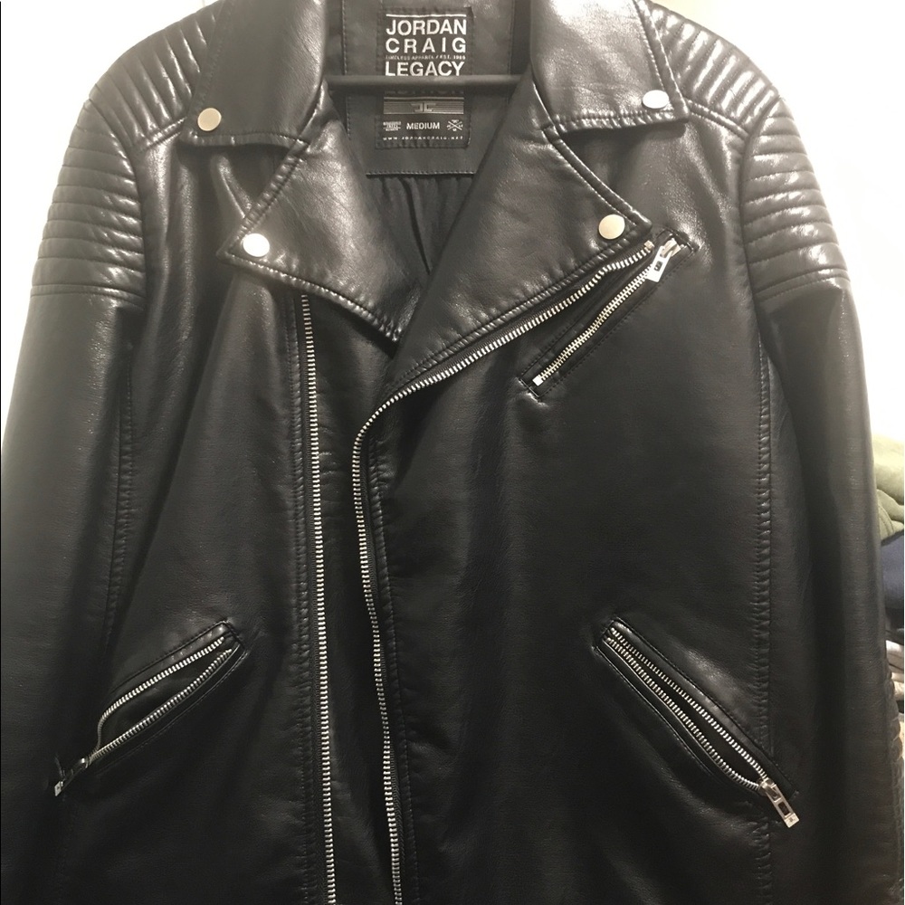 Men's leather jacket
