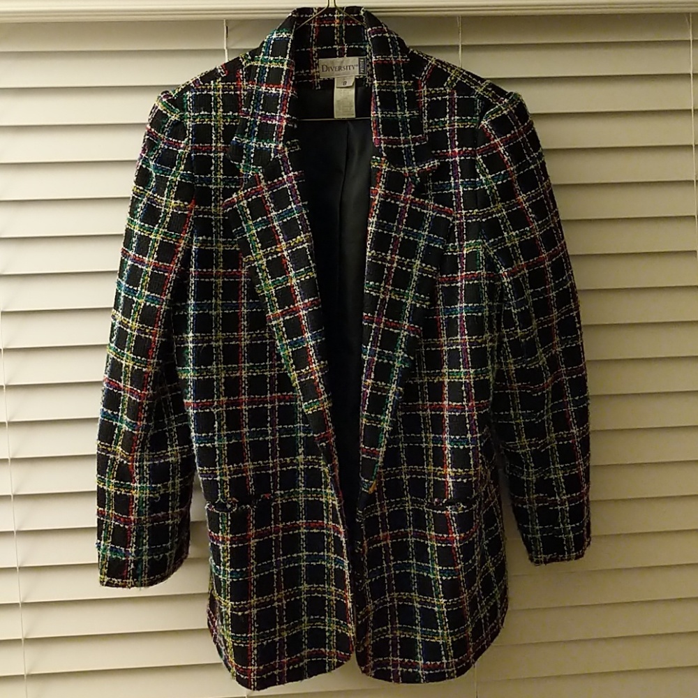 Destiny petite multicolored blazer