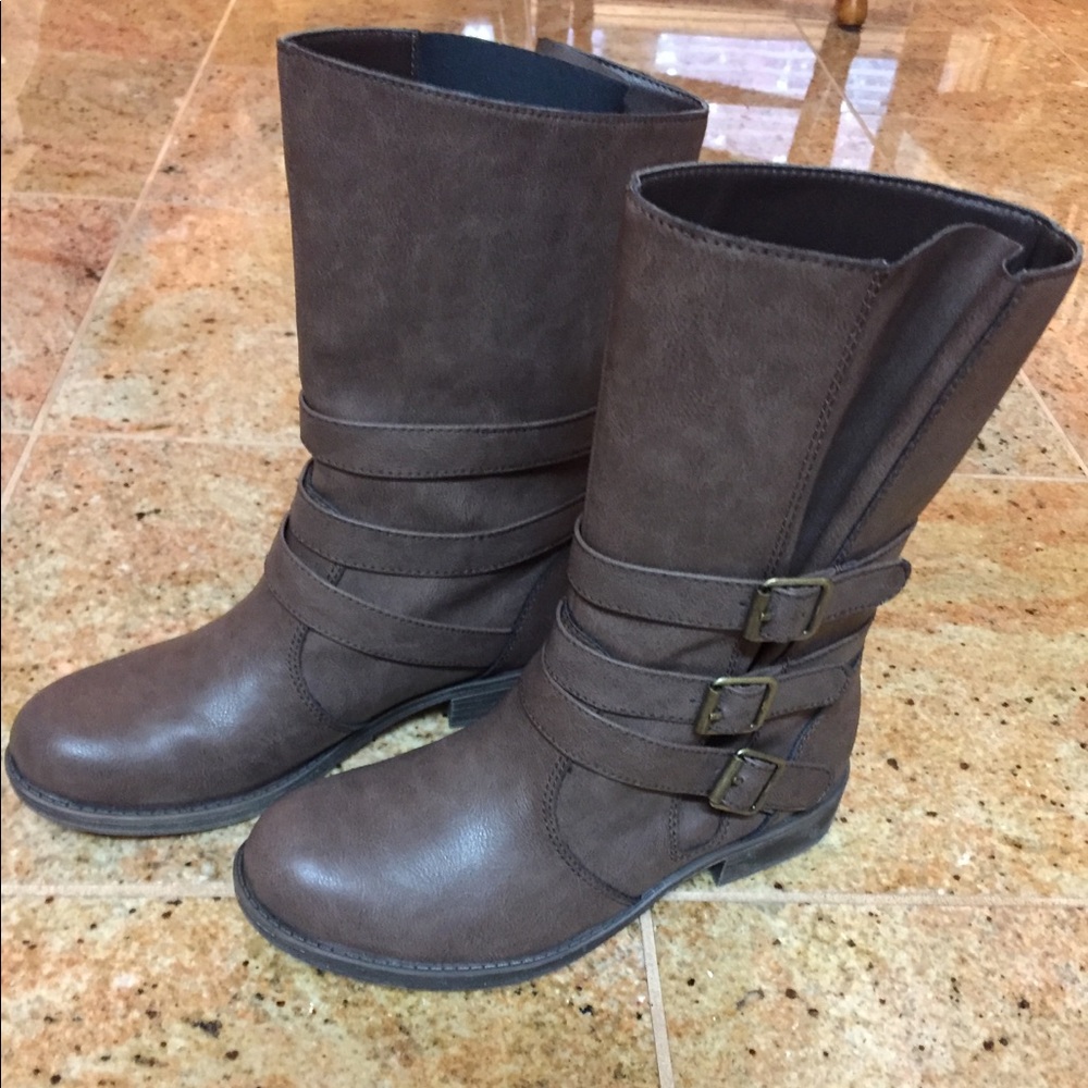 Women's Leather Boots Brand New Size 7