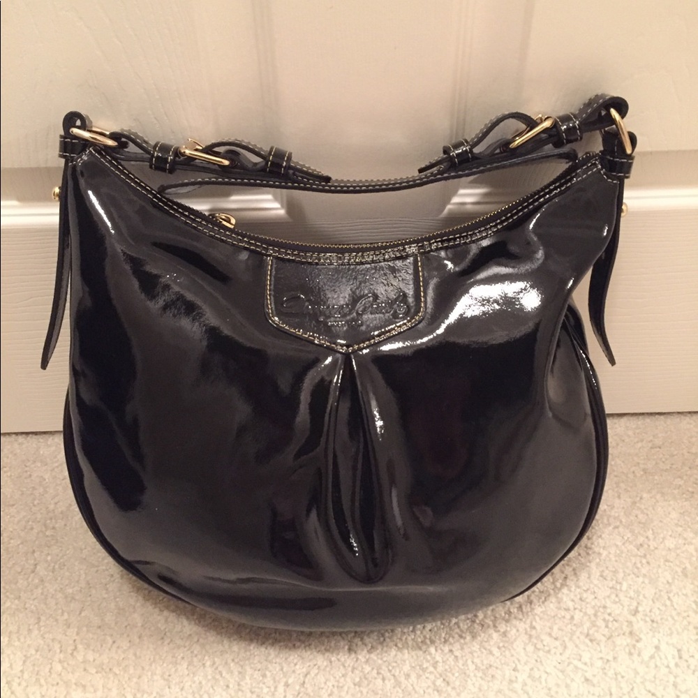 Dooney and Burke patent leather bag