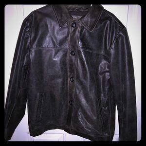 Men’s leather jacket