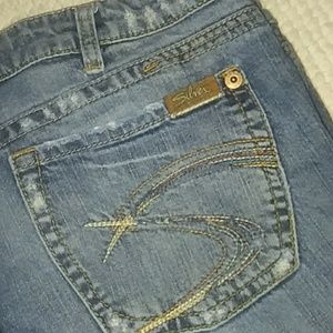 Silver Cinder jeans 33x 30