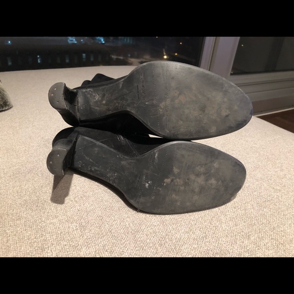 Stuart Weitzman black suede boots - Picture 5 of 5