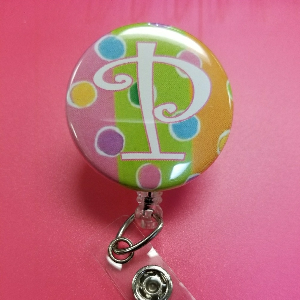 🧡INITIAL💚P BADGE💙REEL