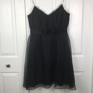 Black silk NYE Party Dress / Nine West / size 14