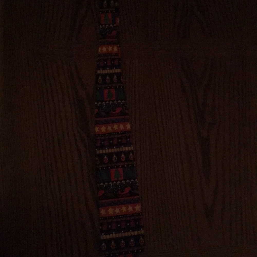 A Christmas tie