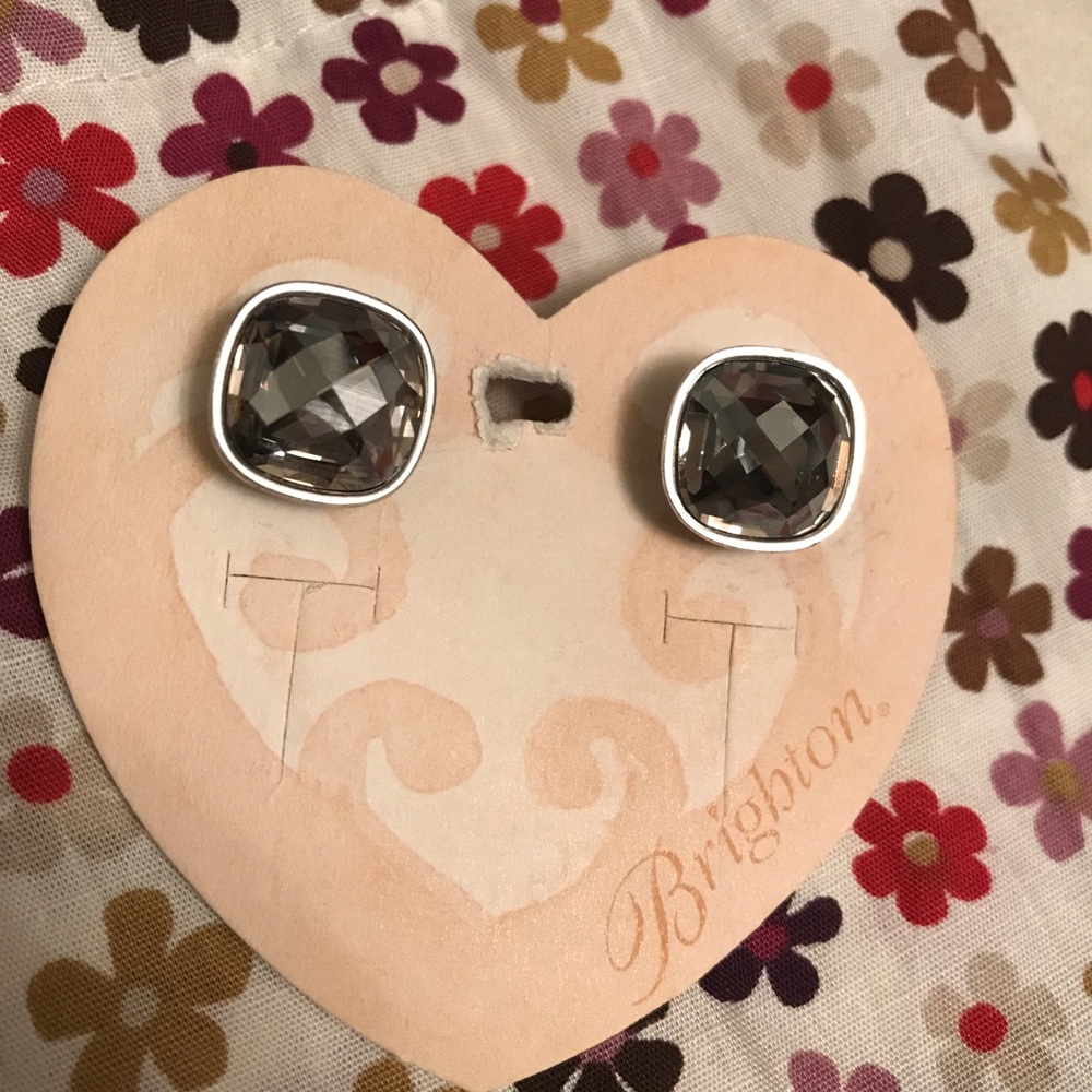 🌼💗Brighton Venus JE1252 Pewter Stud Earrings