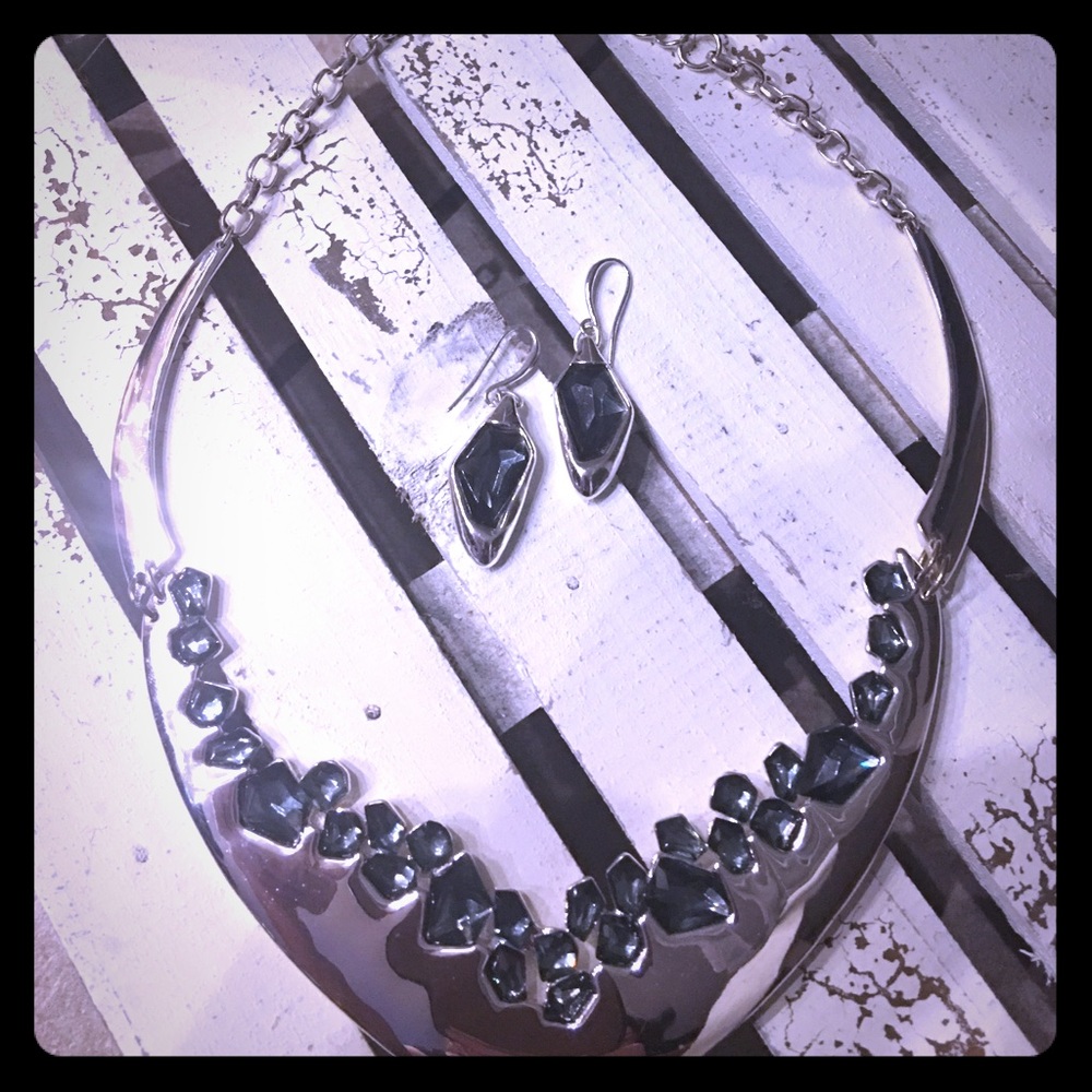 Robert Lee Morris SOHO necklace w/earrings