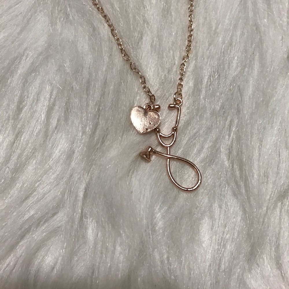 Stethoscope necklace