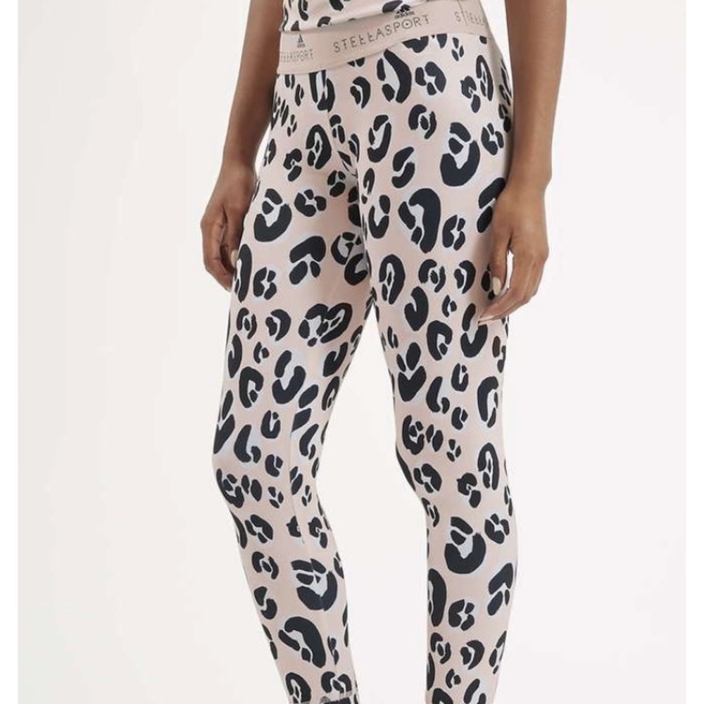Leopard Print Leggings By Adidas StellaSport